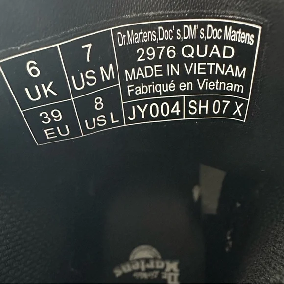 DR MARTENS 2976 SMOOTH LEATHER PLATFORM CHELSEA BOOTS - Picture 7 of 8